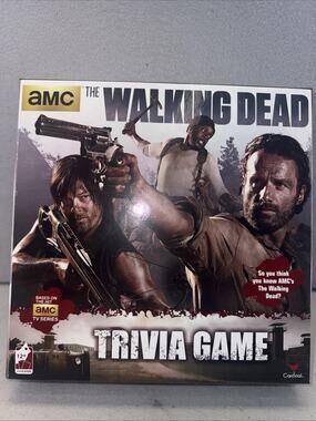 AMC The Walking Dead Trivia Game Cardinal Board Game New Open Box TV Series